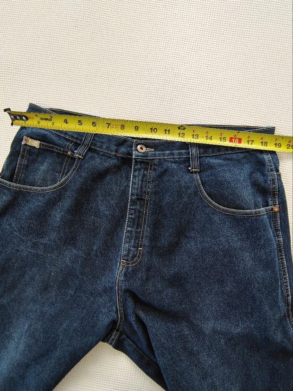 South Pole Men's Dark Blue Denim Jeans Size 38
